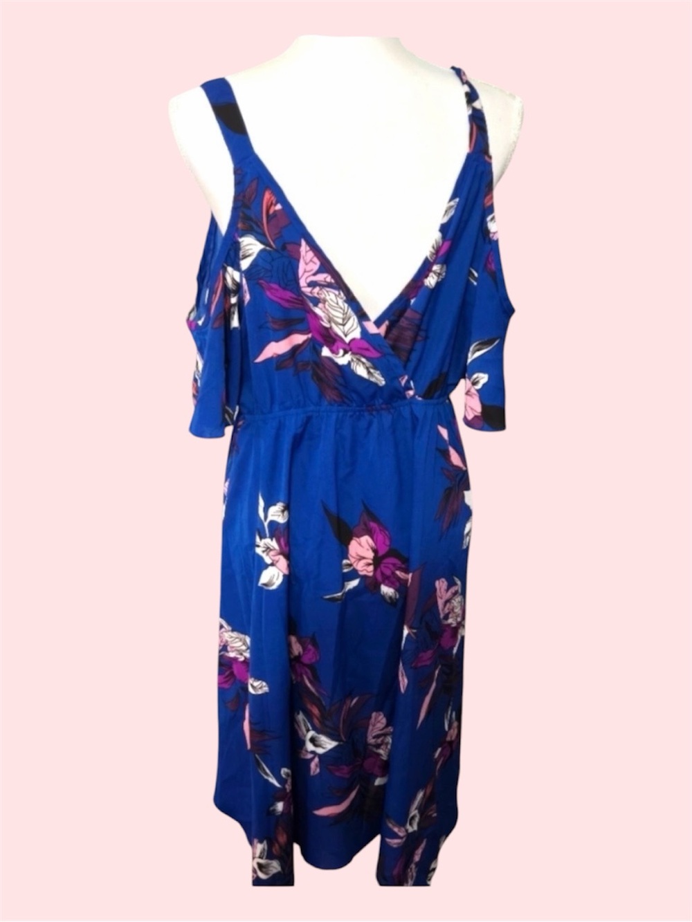 Floral Blue Dress